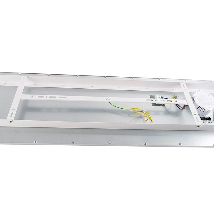 Plafonnier en acier 120 cm avec LED et télécommande - Liv