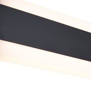 Moderne-vegglampe-svart-30-cm-inkl.-LED-CCT-IP54---Vanya