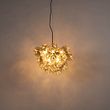Art-Deco-viseća-lampa-crna-sa-jantarnim-staklom-8-lampi---Uvas