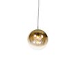 Art-Deco-Pendelleuchte-schwarz-mit-Goldglas-33-cm---Pallon