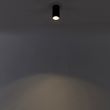 Spot-moderne-intelligent-noir-avec-WiFi-GU10---Tuba