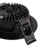 Recessed-Spotlight-Black-Tiltable-8.2cm-Incl.-LED-Dim-to-Warm-IP54-Ultra-Slim---Pupil