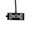 Applique-murale-design-noire-32-cm-avec-LED-et-variateur---Tableau