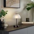 Lampe-de-table-design-bronze-foncé-avec-LED-à-intensité-variable---Joya