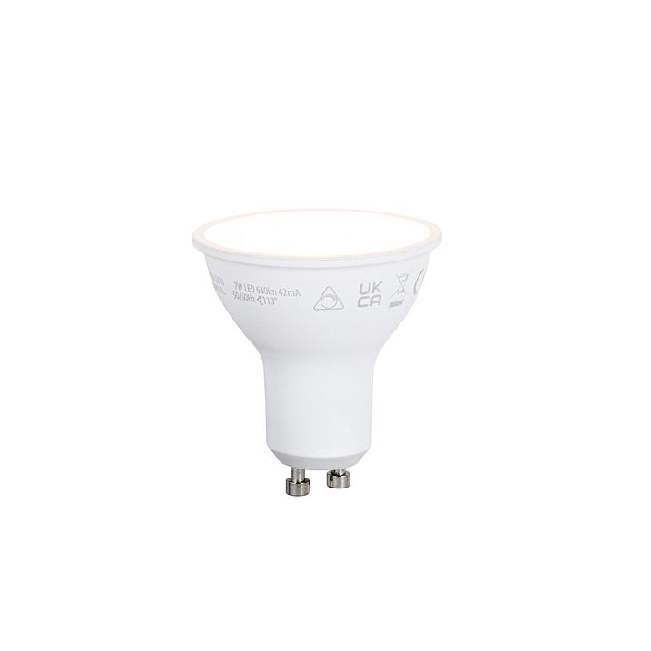 5er-Set Smart GU10 50mm Dimmbare LED-Lampen Opal 7W 630 lm 2700K