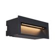 Moderne-Inbouw-Wandlamp-Zwart-16cm-incl.-LED-IP65---Mert