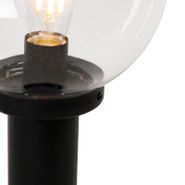 Vonkajšia-stojaca-lampa-čierna-s-plastovou-guľou-50-cm-IP44---Sfera
