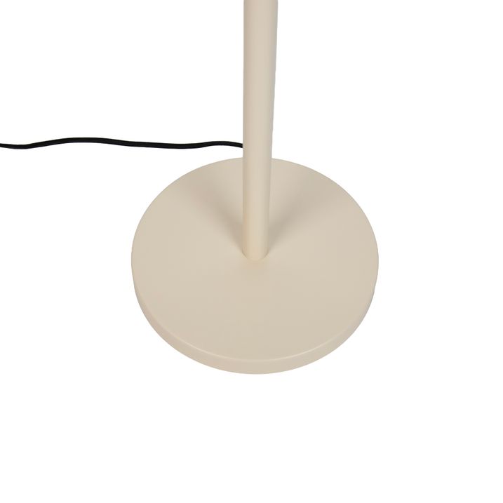 Japandi toršeras smėlio spalvos su rudu ir smėlio spalvos dryžuotu gaubtu 50 cm - Simplo