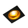 Inbouwspot-zwart-met-goud-9,3-cm-draai--en-kantelbaar---Chuck