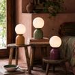 Lampe-de-table-style-hôtel-chic-orange-avec-verre-opale---Pallon-Trend