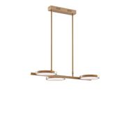 Moderna-viseća-lampa-zlatna-uključujući-LED-3-stepeno-prigušivač-3-svetla---Vivé