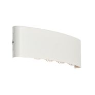 Außenwandleuchte-weiß-inkl.-LED-10-Licht-IP54---Silly