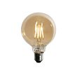 Sæt-af-5-E27-3-trins-dæmpbar-LED-pære-guld-G95-4W-450lm-2700K