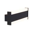 Moderne-vegglampe-svart-30-cm-inkl.-LED-CCT-IP54---Vanya