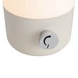Lámpara-de-mesa-de-exterior-beige-con-blanco-con-LED-recargable-IP44---Haard