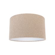 Beige-tekstiilivarjostin-teddykankaalla-35/35/20