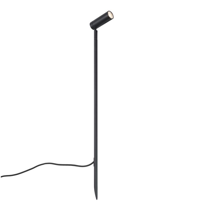 Strahler schwarz 80cm inkl. LED verstellbar IP65 inkl. Kabel und Stecker - Carl