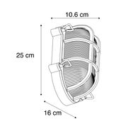 Væg--og-loftslampe-guld/messing-oval-IP44---Noutica