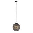 Orientální-závěsné-svítidlo-černé-se-zlatem-45-cm---Radiante