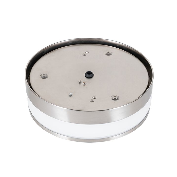 Plafón exterior moderno de acero 28 cm IP44 - Flavi