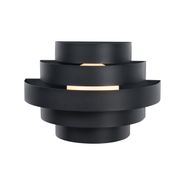 Modern-Wall-Lamp-Black-Incl.-LED-3-Step-Dimmable---Lines