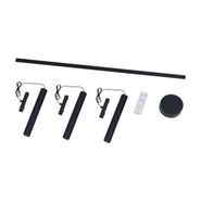 Moderan-sistem-šinske-rasvjete-sa-3-crne-viseće-lampe-1-fazni---Magnetic-Cassie