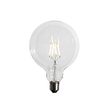 Set-mit-5-E27-3-Stufen-dimmbare-LED-Spiral-Filament-G125-4W-450lm-3000K