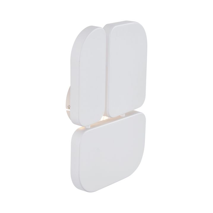 Design wandlamp wit 3-lichts - Planes