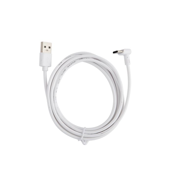 Pöytävalaisin valkoinen 30cm sis. LED himmennettävä IP54 ladattava - Baby Whale