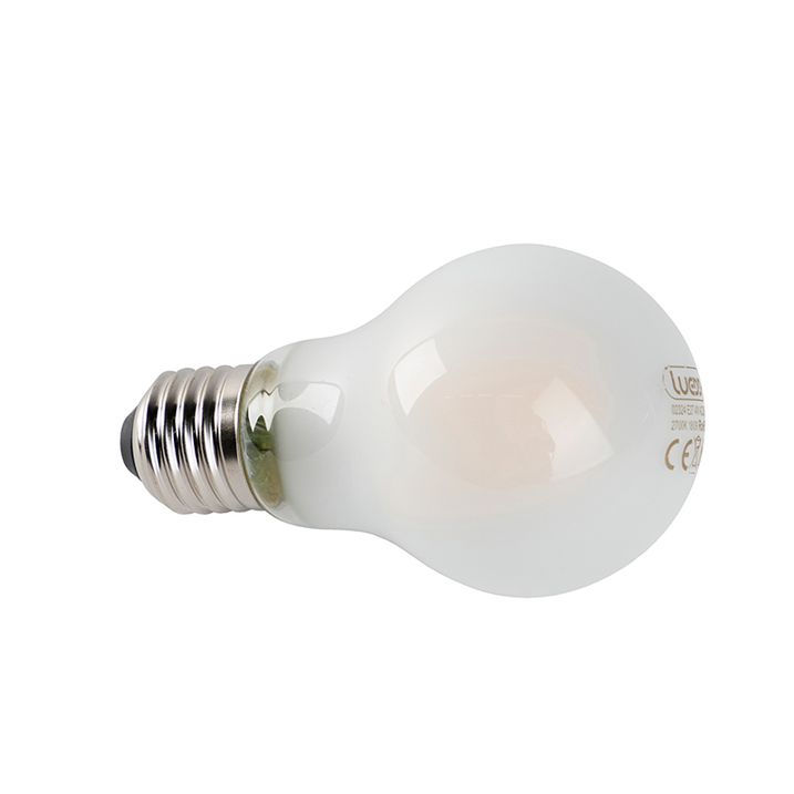 LED žárovka A60 E27 4W 2700K matný filament