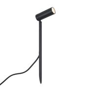 Faretto-a-picchetto-nero-40-cm-incl.-LED-regolabile-IP65-incl.-cavo-e-spina---Carl