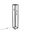 Industriële-vloerlamp-zwart-3-lichts---Big-Cage