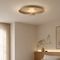 Nowoczesna lampa sufitowa matowa taupe z diodami LED z 3-stopniową regulacją ściemniania - Sombra
