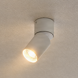 Modern Surface-Mounted Spotlight White GU10 50mm - Falo