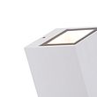 Moderná-nástenná-lampa-biela-2-žiarovková-GU10-AR70-IP54---Baleno