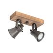 Rustikaler-Strahler-schwarz-mit-Holz-2-Licht-verstellbar---Jelle