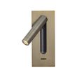 Set-of-2-Modern-Wall-Lamps-Dark-Bronze-Incl.-LED---Plaza