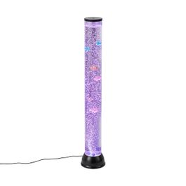 Boblerør sort 90 cm inkl. LED RGB - Zoop