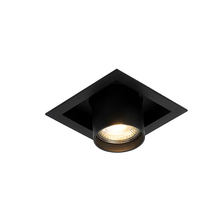 Faretto da incasso moderno nero orientabile - Roof