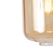 Design-hanglamp-zwart-met-amber-glas-3-lichts-226-cm---Qara