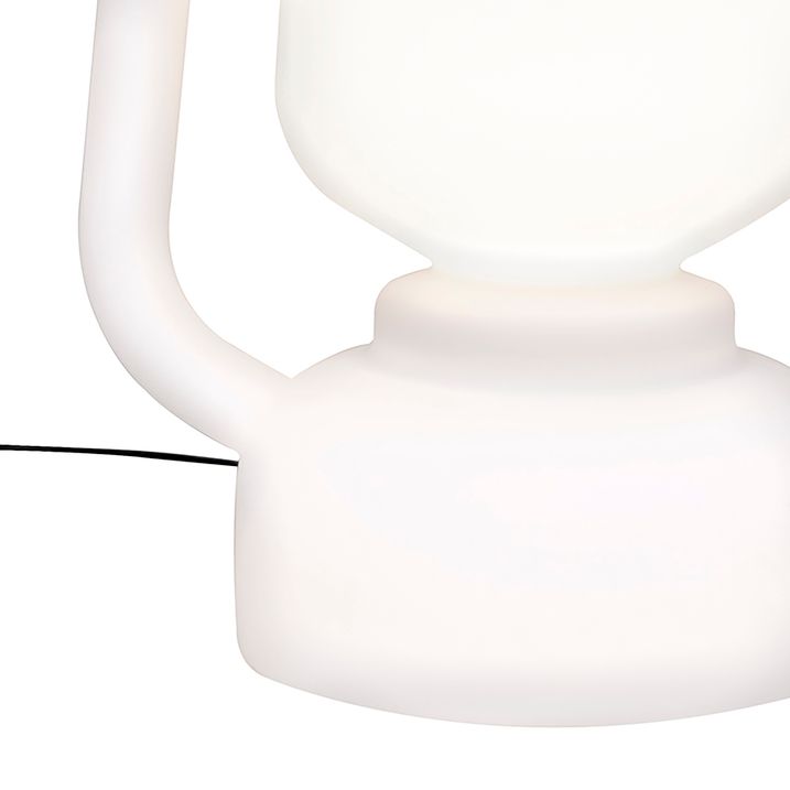 Lampă de podea inteligentă albă 110 cm inclusiv Wifi G95 - Storm Extra Large