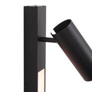 Faretto-da-parete-intelligente-nero-orientabile-incl.-GU10-Wi-Fi---Jackle