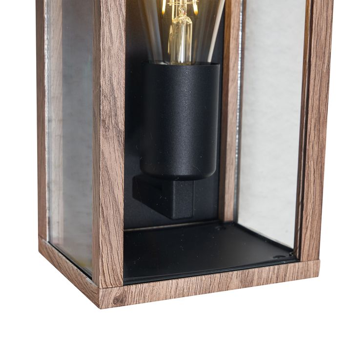 Industriell vegglampe treprint 26 cm IP44 - Charlois