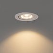 Set-me-6-Drita-Reflektuese-Moderne-të-Inkasuara,-të-Bardha-8.2-cm-me-LED-IP54-Ultra-të-Holla---Pupil