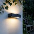Modern-wall-lamp-black-incl.-LED-IP65---Steph