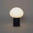 Set-van-2-tafellampen-mushroom-zwart-incl.-LED-oplaadbaar---Louise