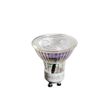5er-Set-GU10-50mm-LED-Leuchtmittel-klar-3,5W-330-lm-3000K