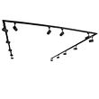 Sistema-de-iluminación-de-riel-monofásico-inteligente-con-14-Wifi-GU10-negro---Iconic-Jeana
