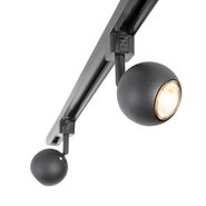 Sistema-de-iluminação-de-trilho-monofásico-inteligente,-incluindo-5-Wifi-GU10-preto---Iconic-Gissi