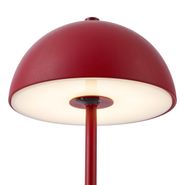 Spoljna-stona-lampa-tamno-crvena-uklj.-LED-sa-3-stepena-zatamnjivanja-IP44-punjiva---Keira